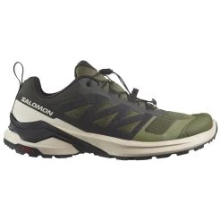 Chaussures De Trail Salomon X-Adventure Olive Night Rainy Day Black
