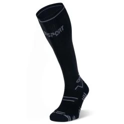 Chaussettes De Compression Bv Sport Trail Compression Noir Gris