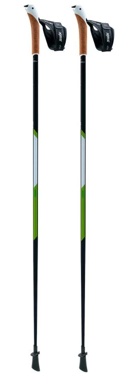 Bâton Swix Ct4 Twist&Go Just Click Liège Naturel Black Green
