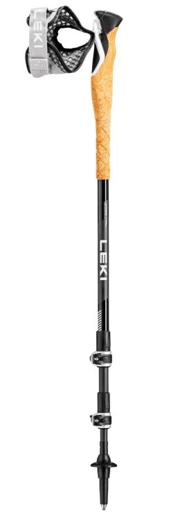 Bâton Leki Cross Trail Lite Carbon 100-135cm Black White Natural Carbon -Outdoor Soldes fb82c9965a3e69533cc9955add9d31f236ef5d41 H23LEKIBAT335877 LEKI0589226 3
